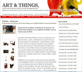 Online article: Art & Things