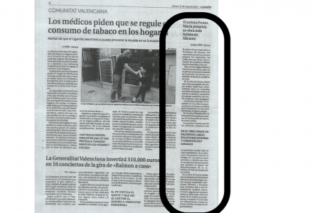 Nouveau/ancien article dans le journal 