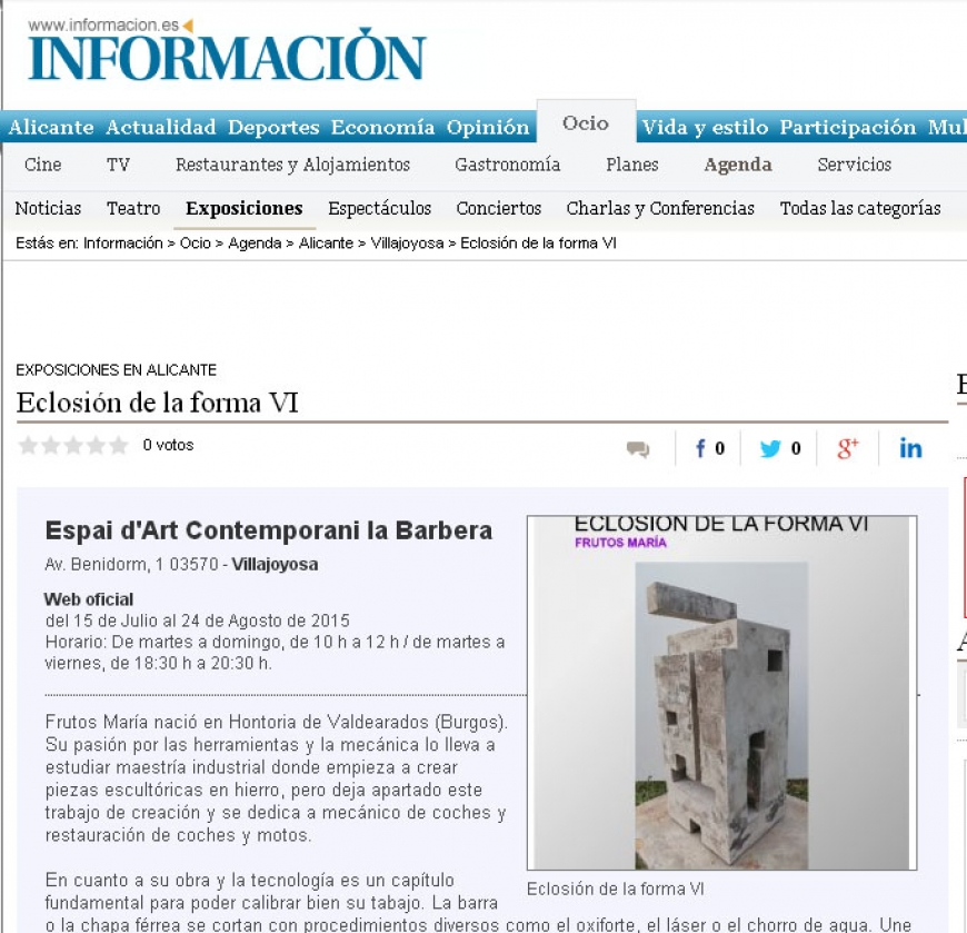 Nouveau article dans le journal 