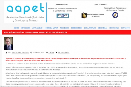Nouveau article par la AAPET