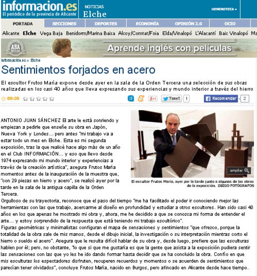 Sentiments forgées en fer